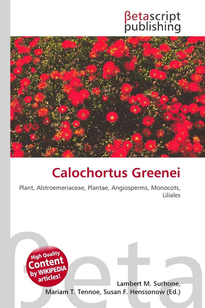Calochortus Greenei