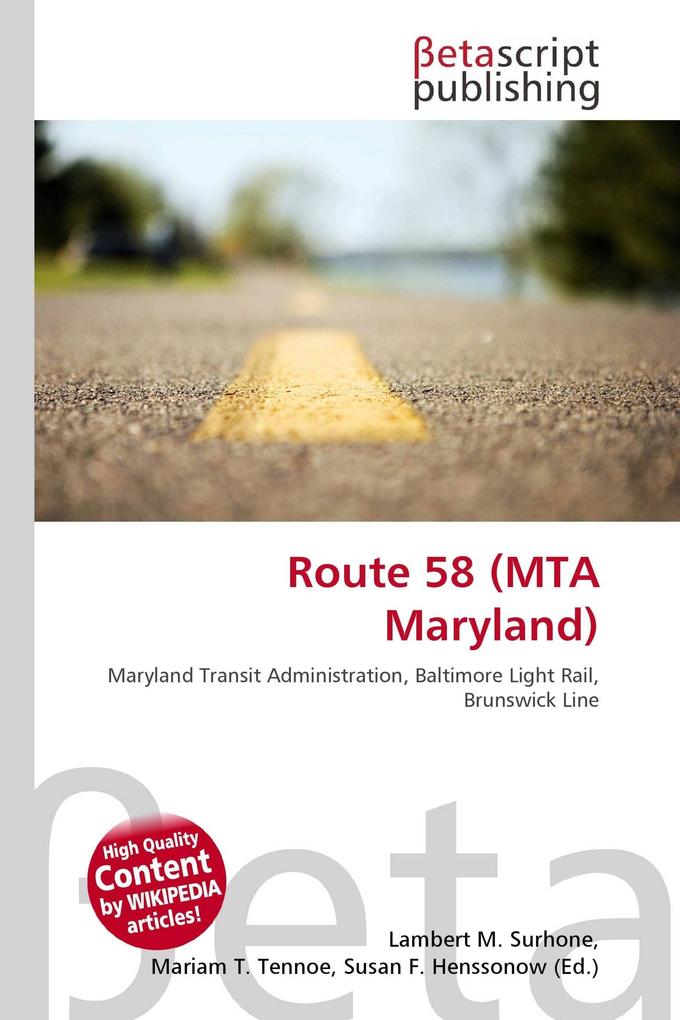 Route 58 (MTA Maryland)