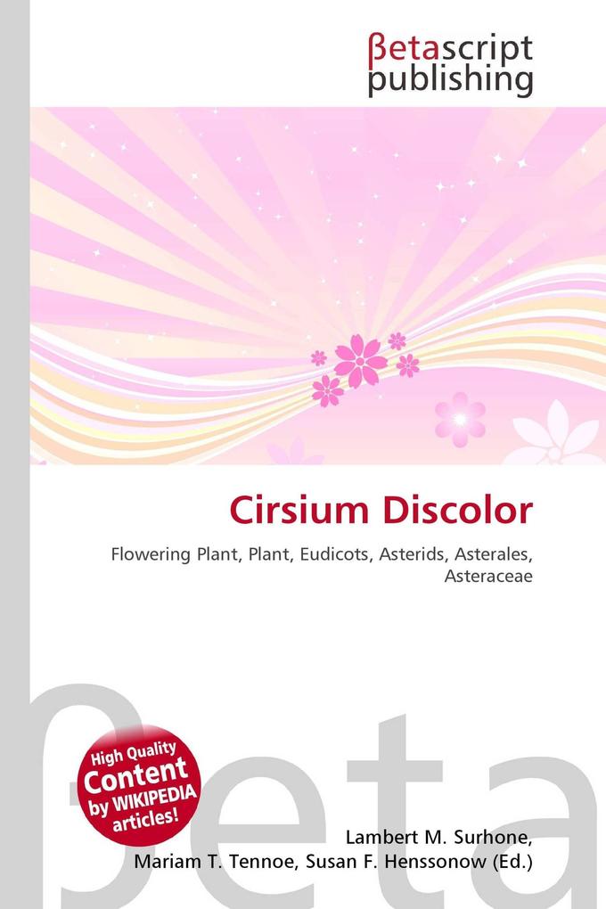 Cirsium Discolor