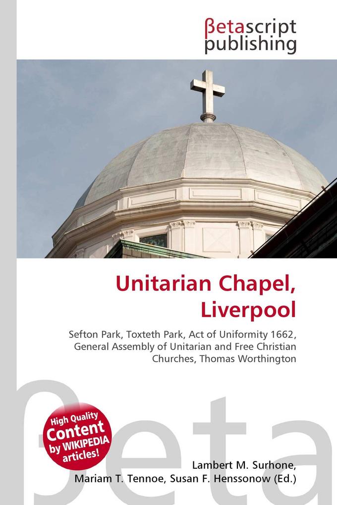 Unitarian Chapel Liverpool