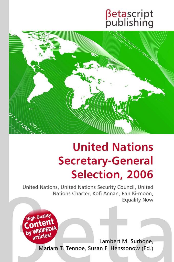 United Nations Secretary-General Selection 2006