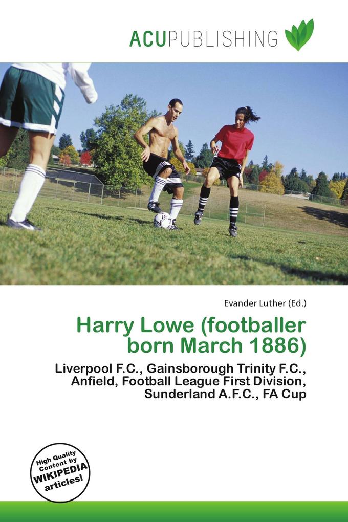 Harry Lowe (footballer born March 1886)