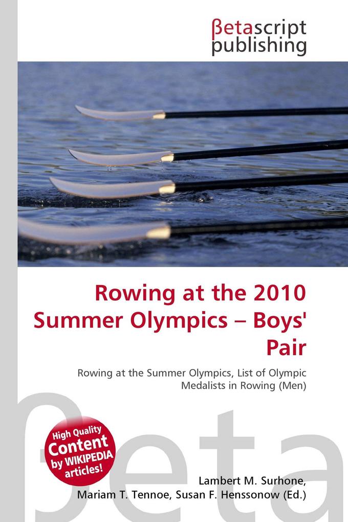 Rowing at the 2010 Summer Olympics - Boys' Pair
