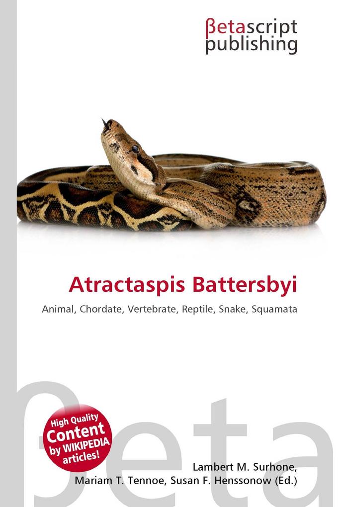 Atractaspis Battersbyi