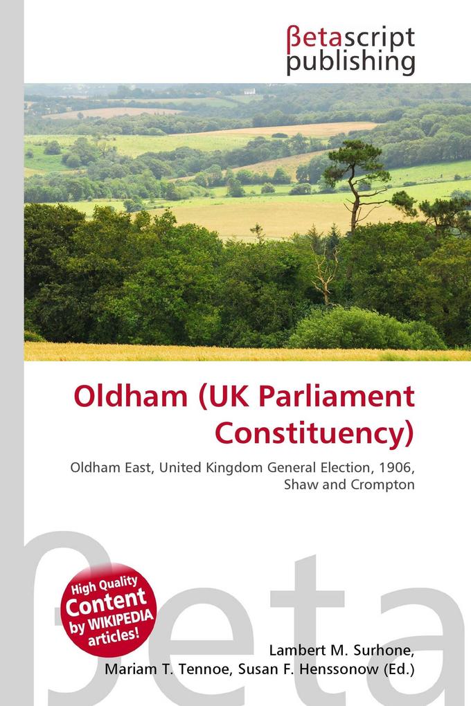 Oldham (UK Parliament Constituency)