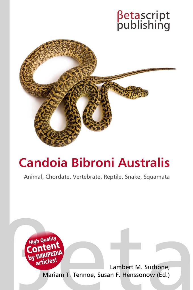 Candoia Bibroni Australis