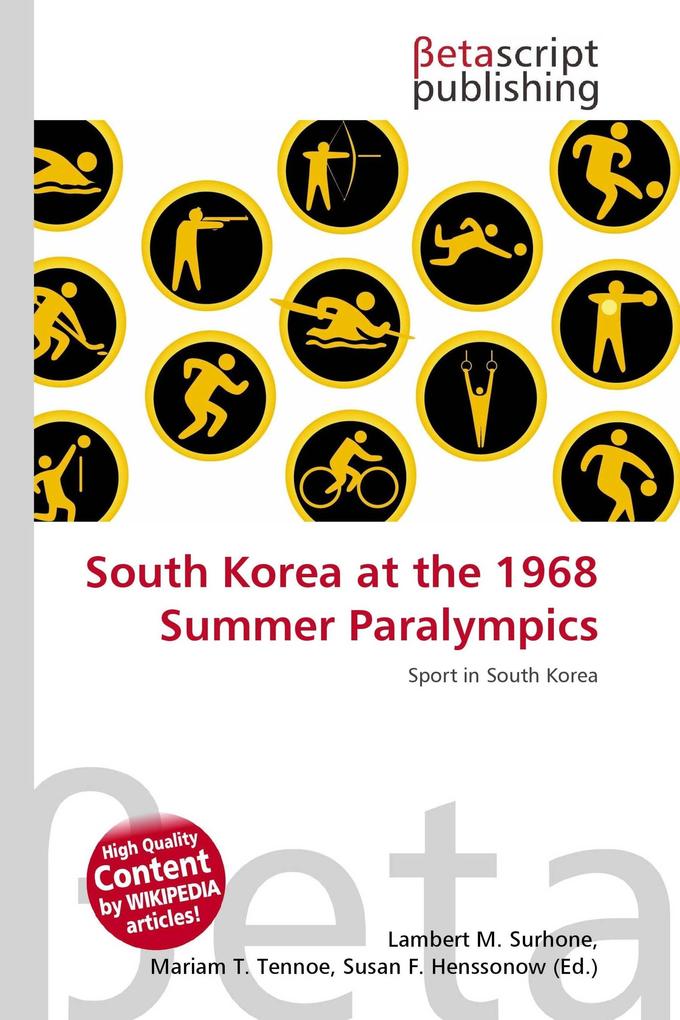 South Korea at the 1968 Summer Paralympics