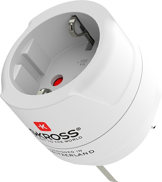SKROSS Europe to UK Travel Adapter