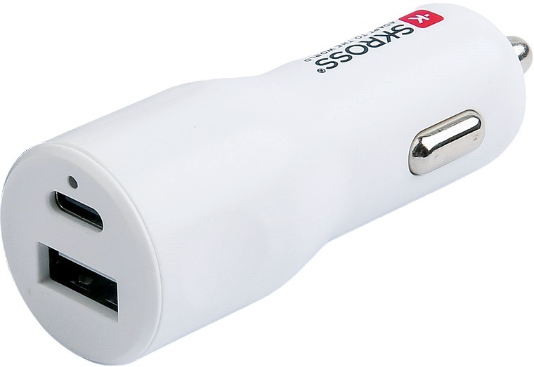 SKROSS Dual Car Charger 20W PD