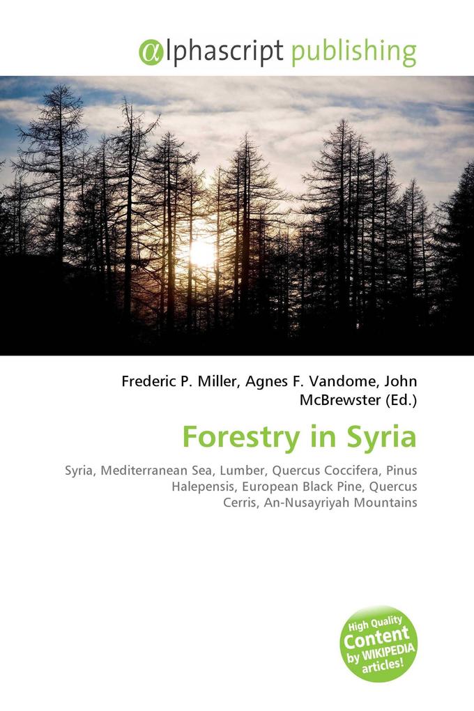 Forestry in Syria