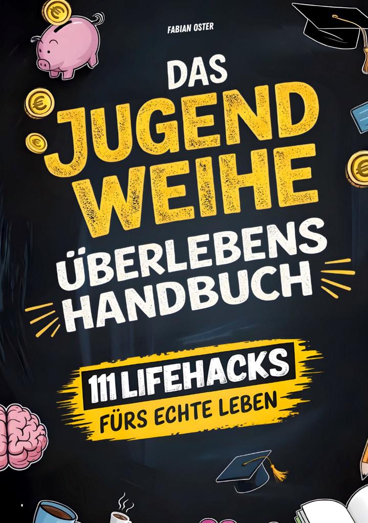 Das Jugendweihe-Überlebenshandbuch: 111 Lifehacks fürs echte Leben | Ehrliche Antworten zu Geld Freiheit Verantwortung & allem was dir sonst keiner erklärt