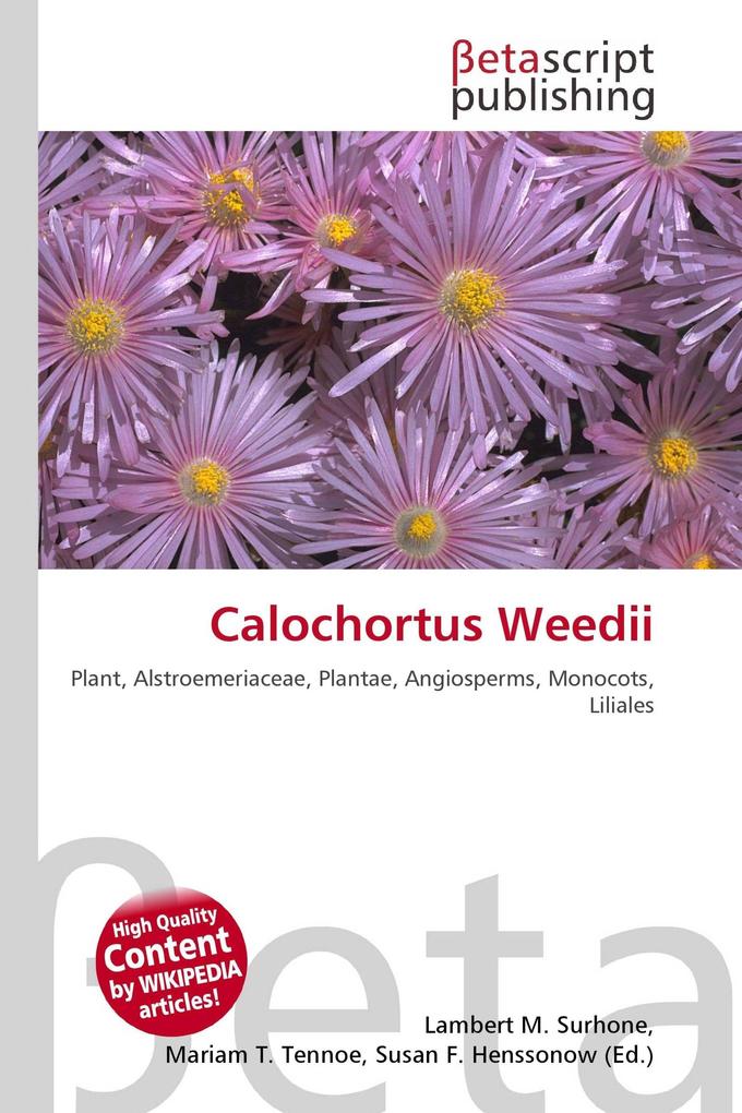 Calochortus Weedii