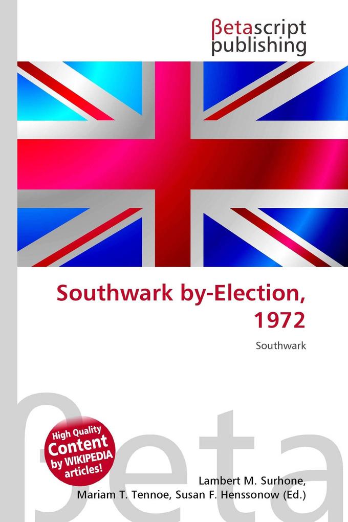 Southwark by-Election 1972