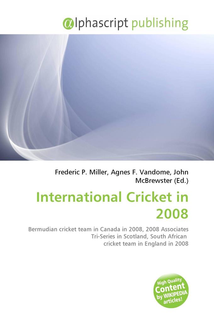 International Cricket in 2008