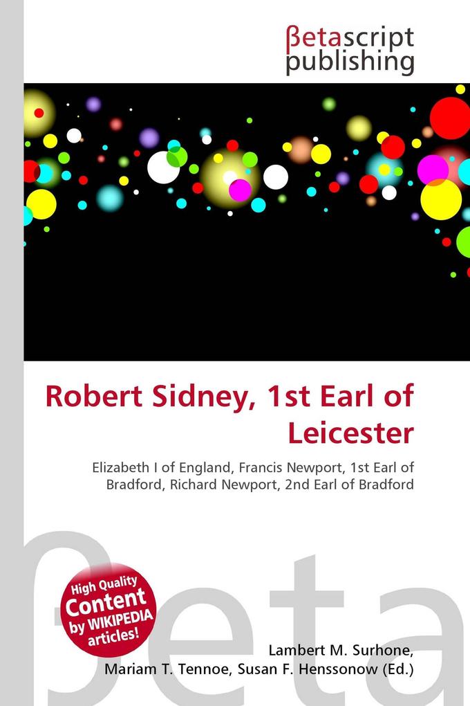 Robert Sidney 1st Earl of Leicester