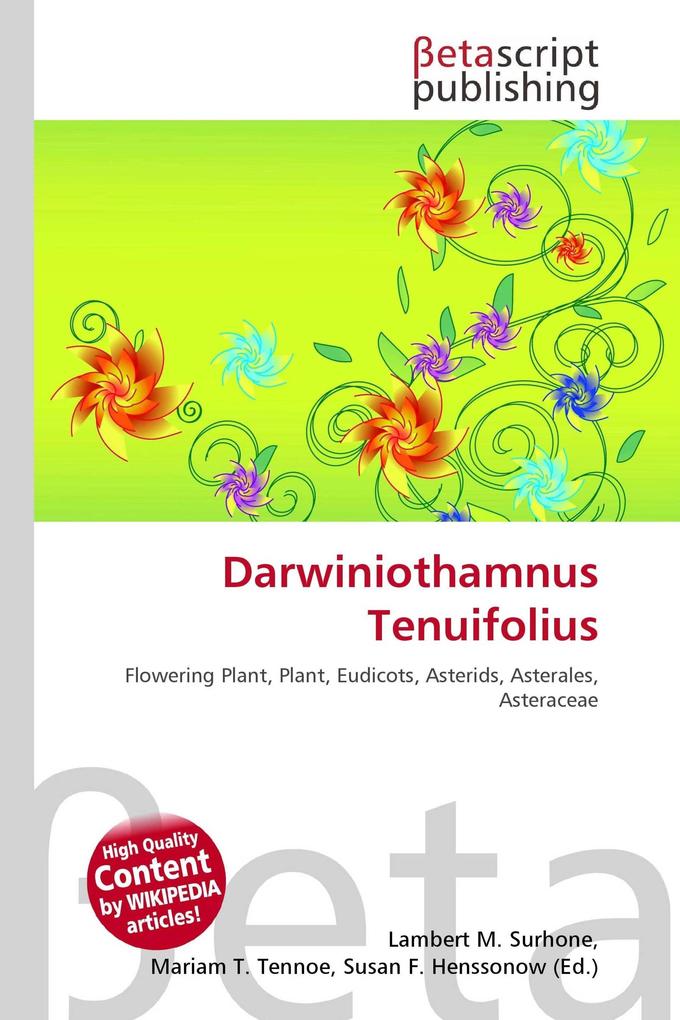 Darwiniothamnus Tenuifolius