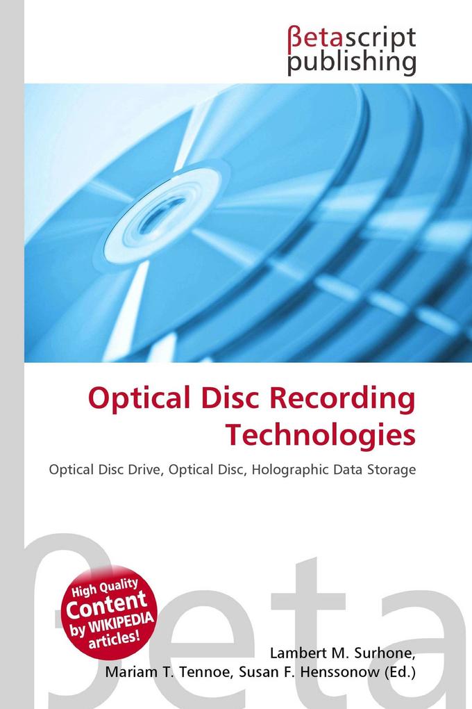 Optical Disc Recording Technologies