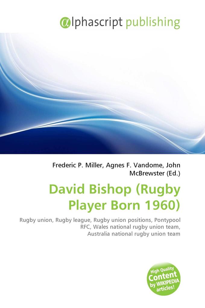 David Bishop (Rugby Player Born 1960)