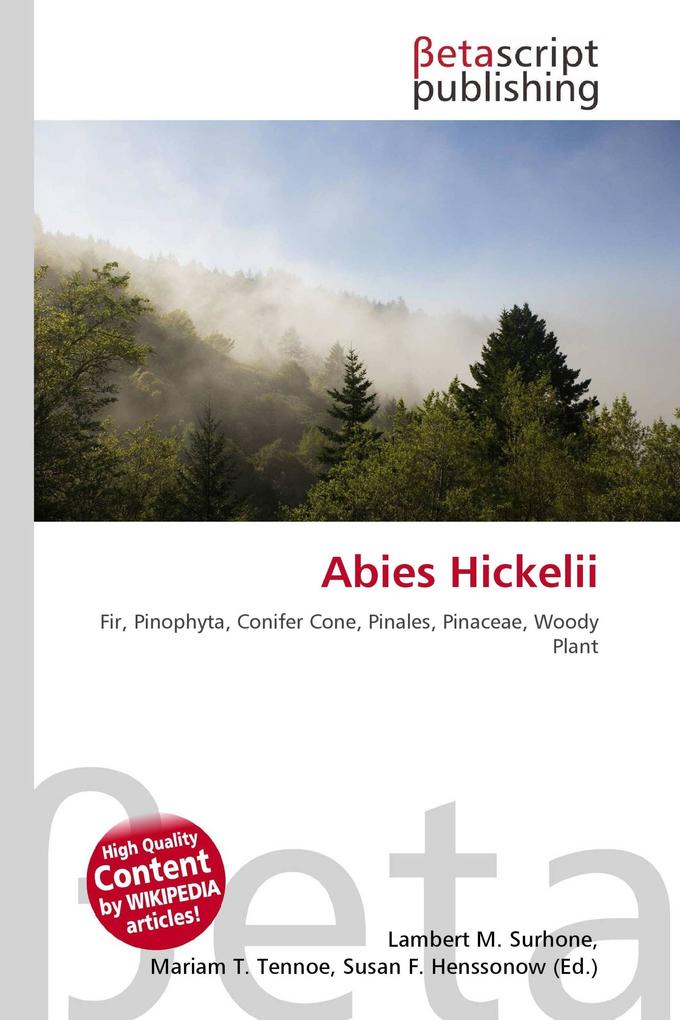 Abies Hickelii