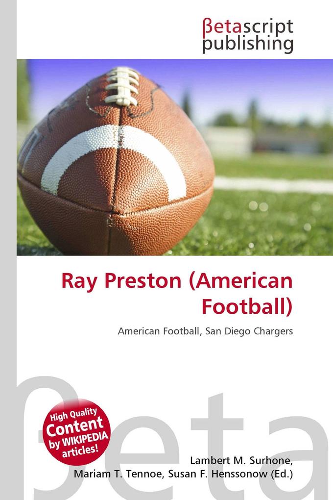Ray Preston (American Football)