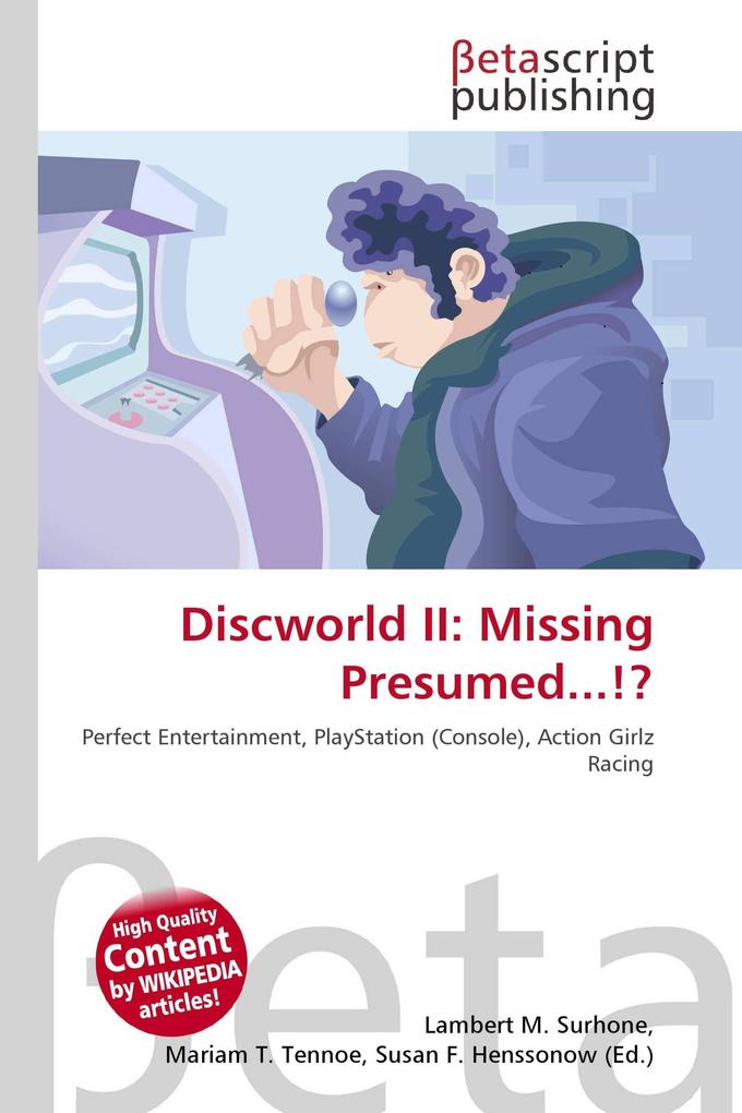 Discworld II: Missing Presumed...!?