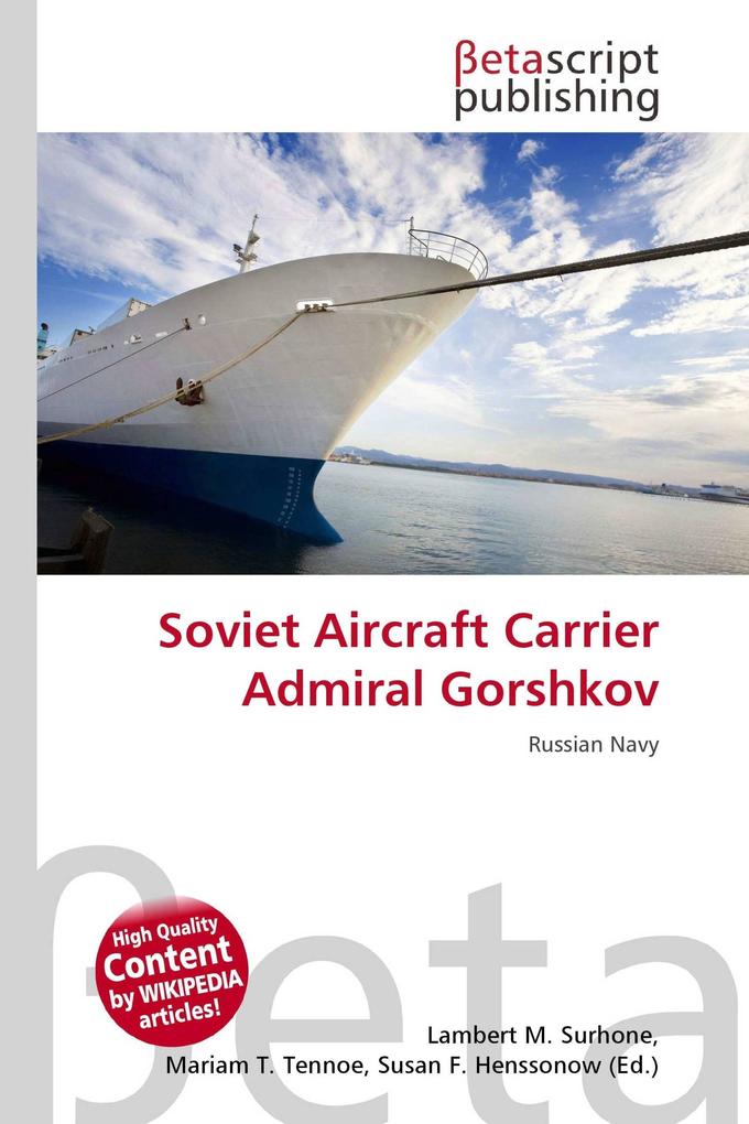 Soviet Aircraft Carrier Admiral Gorshkov