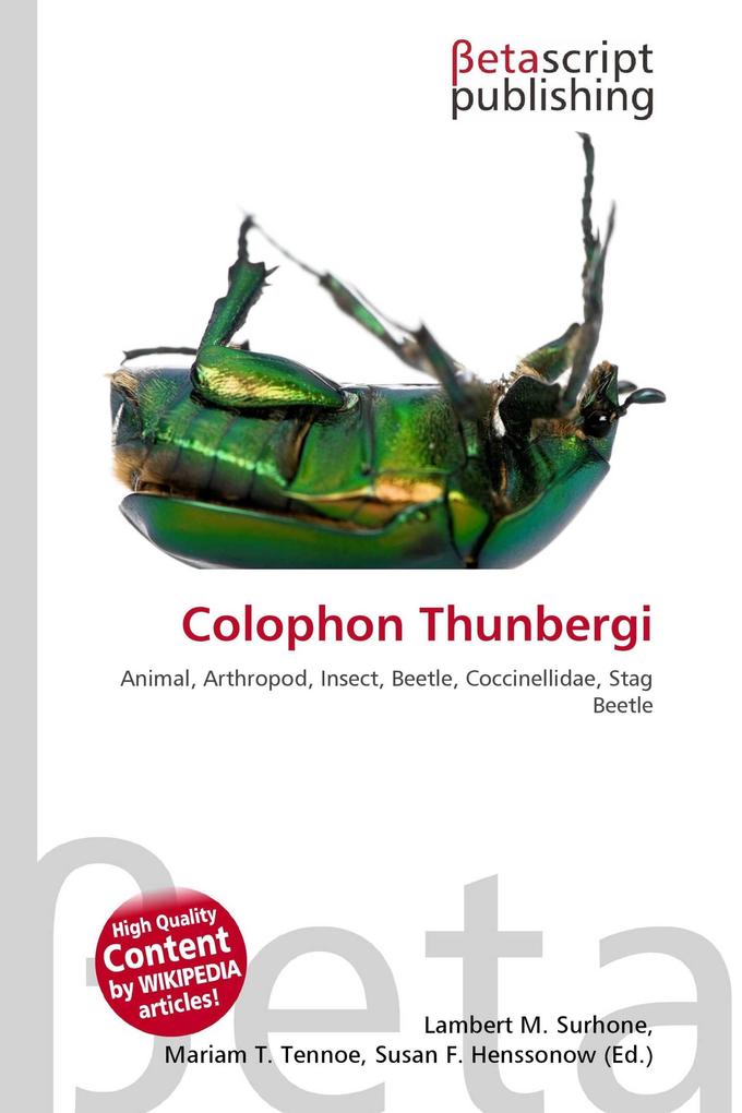 Colophon Thunbergi