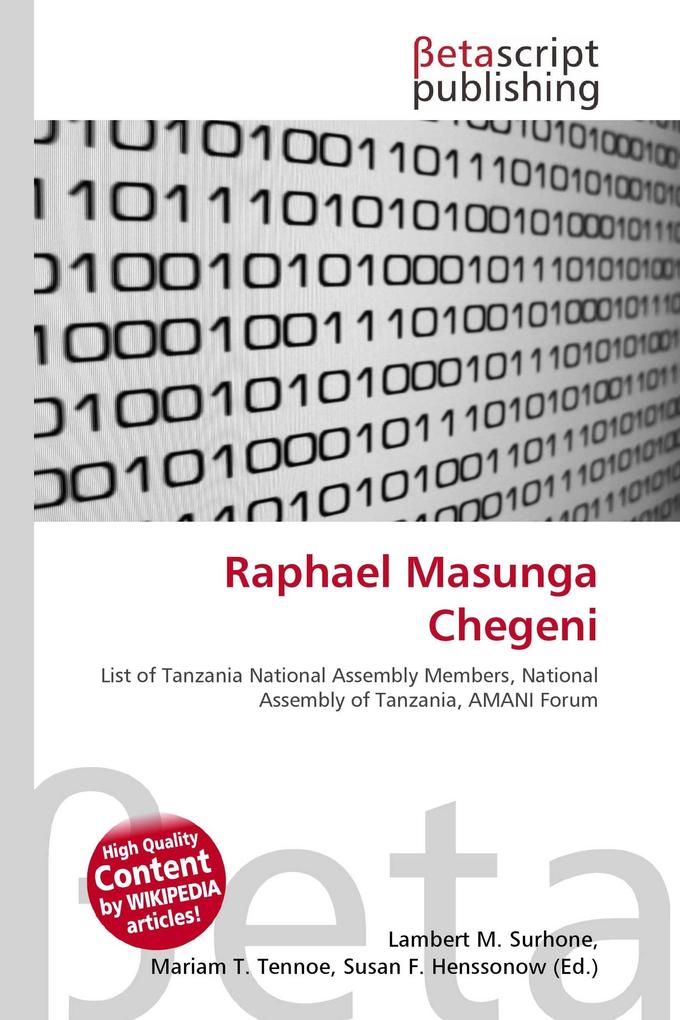 Raphael Masunga Chegeni
