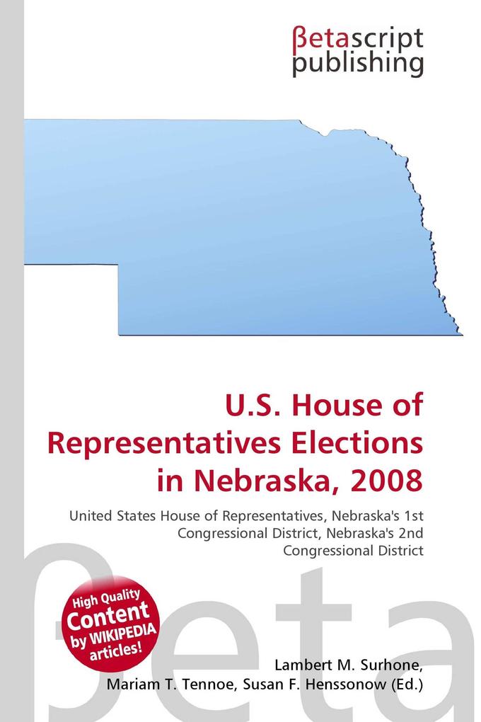 U.S. House of Representatives Elections in Nebraska 2008