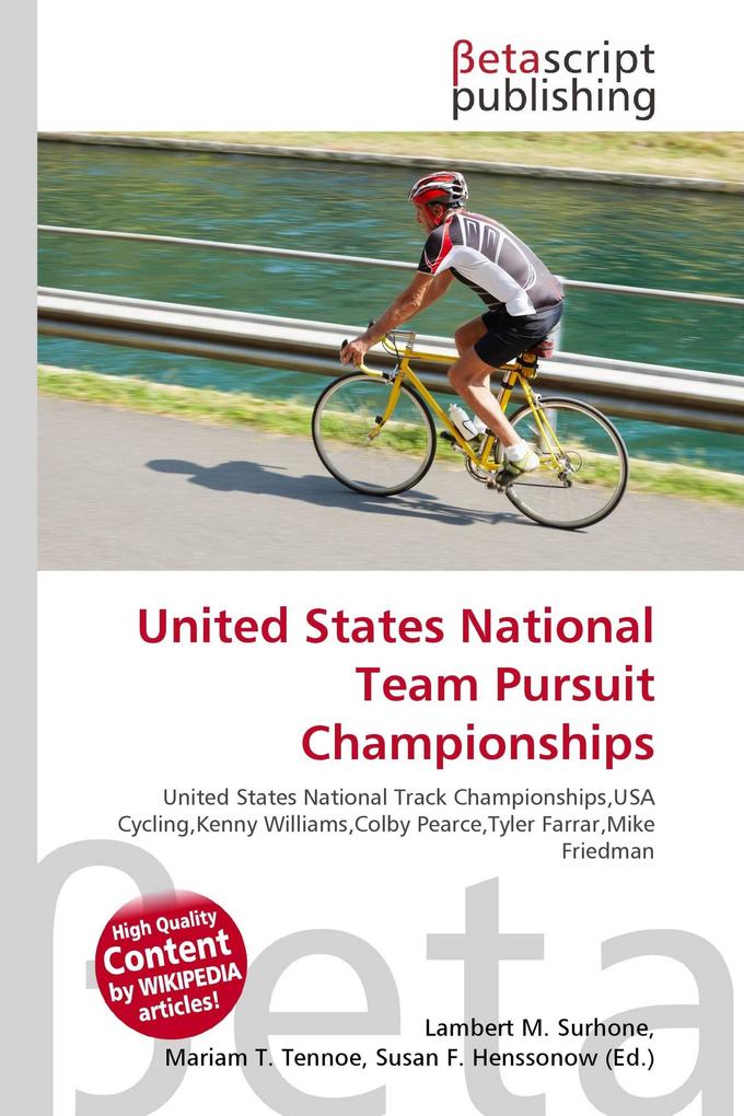 United States National Team Pursuit Championships