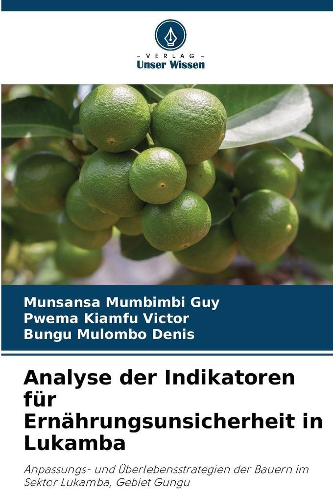 Analyse der Indikatoren für Ernährungsunsicherheit in Lukamba