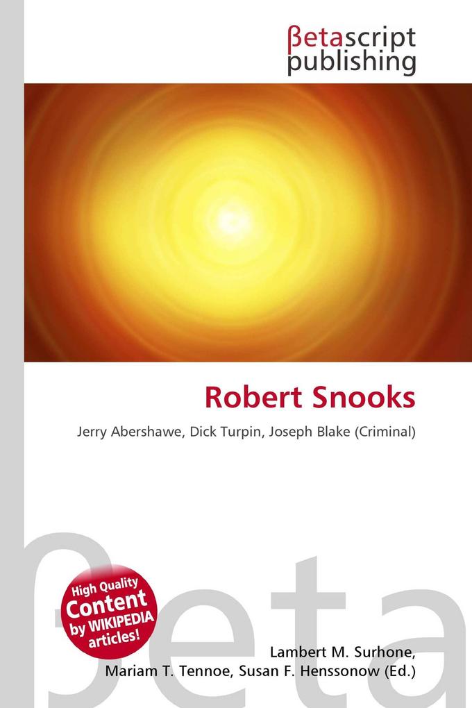 Robert Snooks