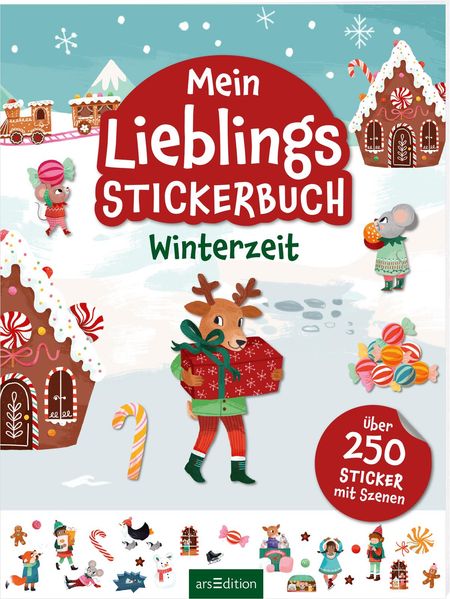 Mein Lieblings-Stickerbuch - Winterzeit