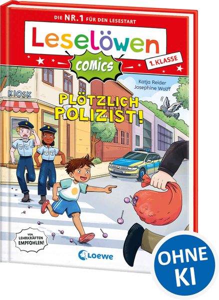 Leselöwen Comics 1. Klasse - Plötzlich Polizist!