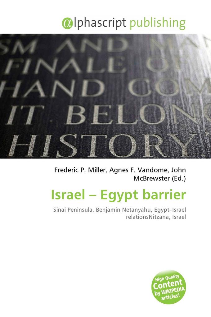 Israel - Egypt barrier