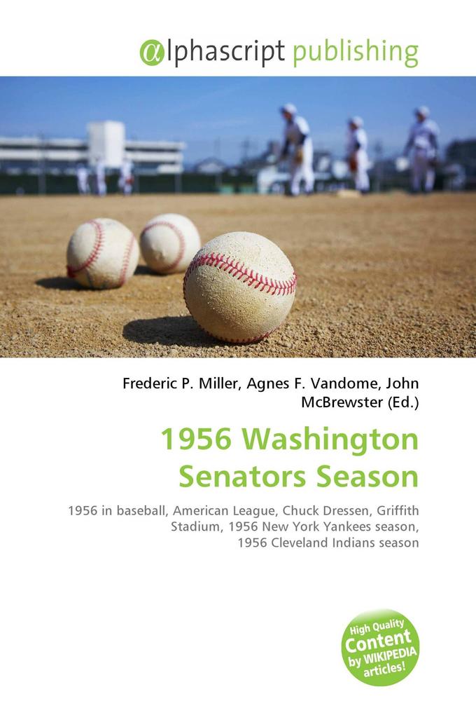 1956 Washington Senators Season