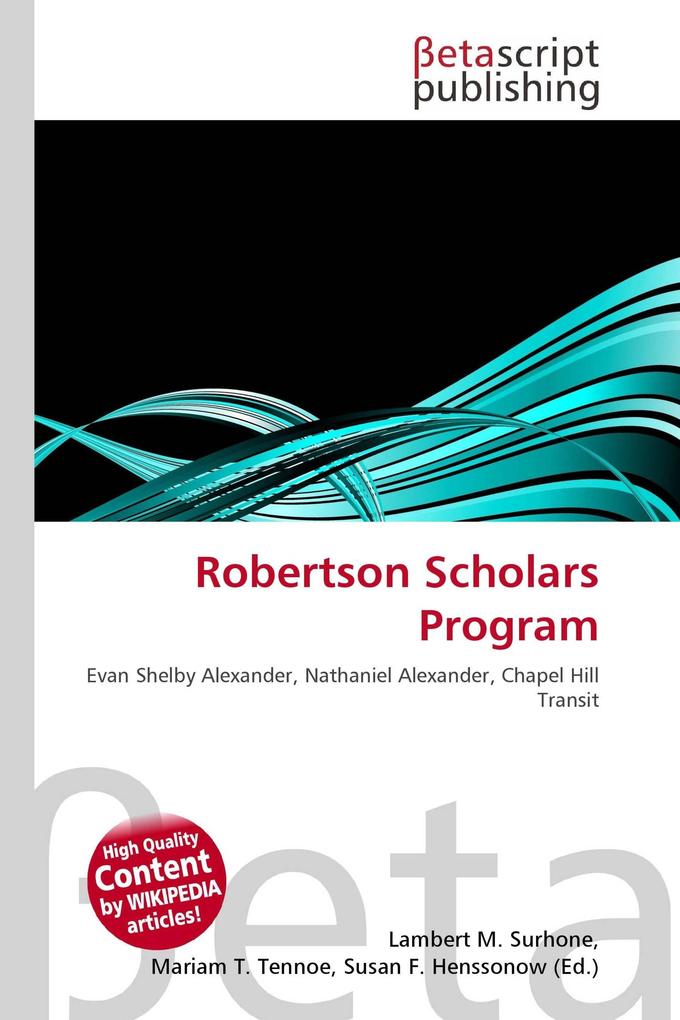Robertson Scholars Program