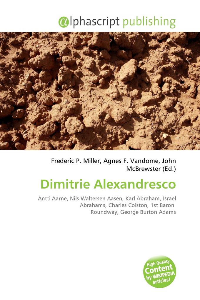 Dimitrie Alexandresco