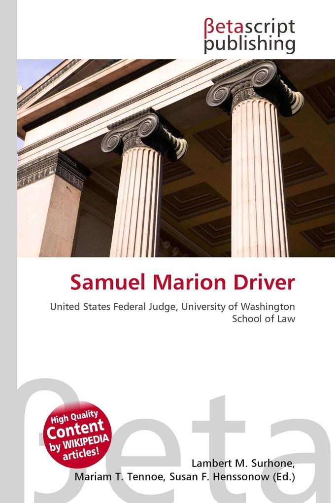 Samuel Marion Driver