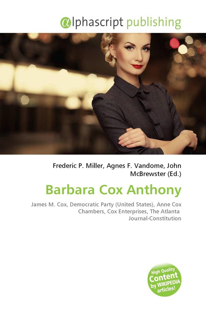 Barbara Cox Anthony