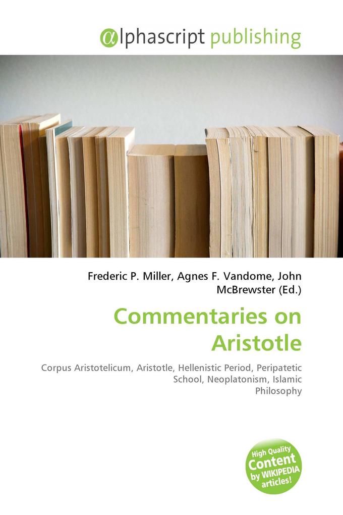 Commentaries on Aristotle