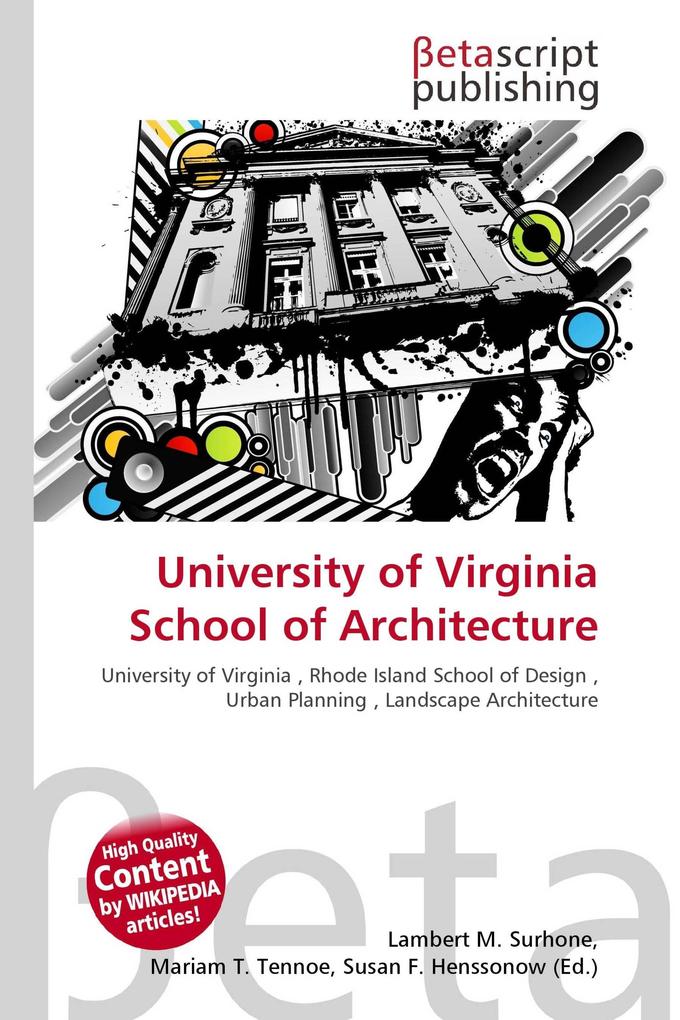 University of Virginia School of Architecture
