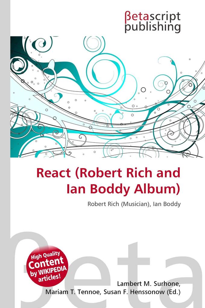 React (Robert Rich and Ian Boddy Album)