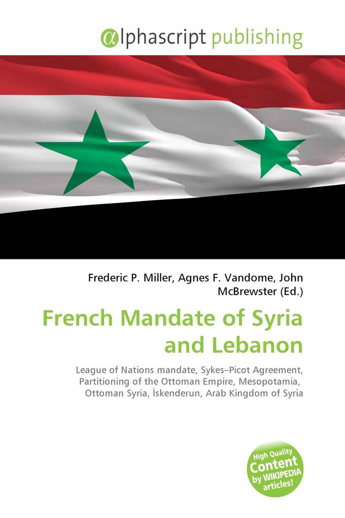 French Mandate of Syria and Lebanon