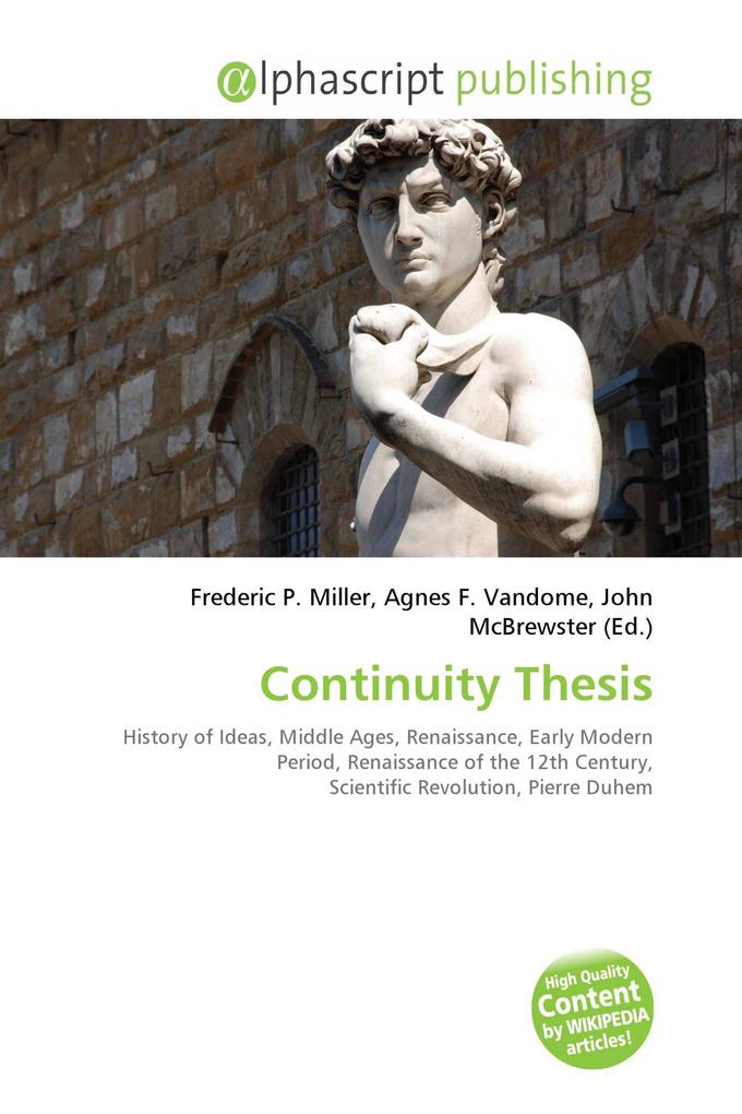 Continuity Thesis