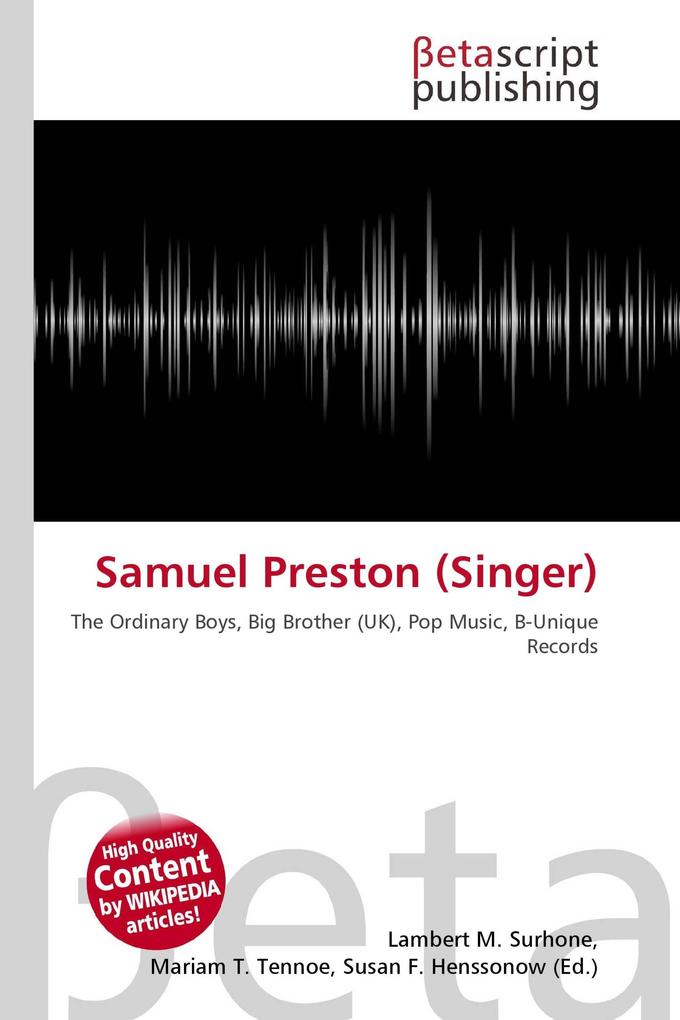 Samuel Preston (Singer)