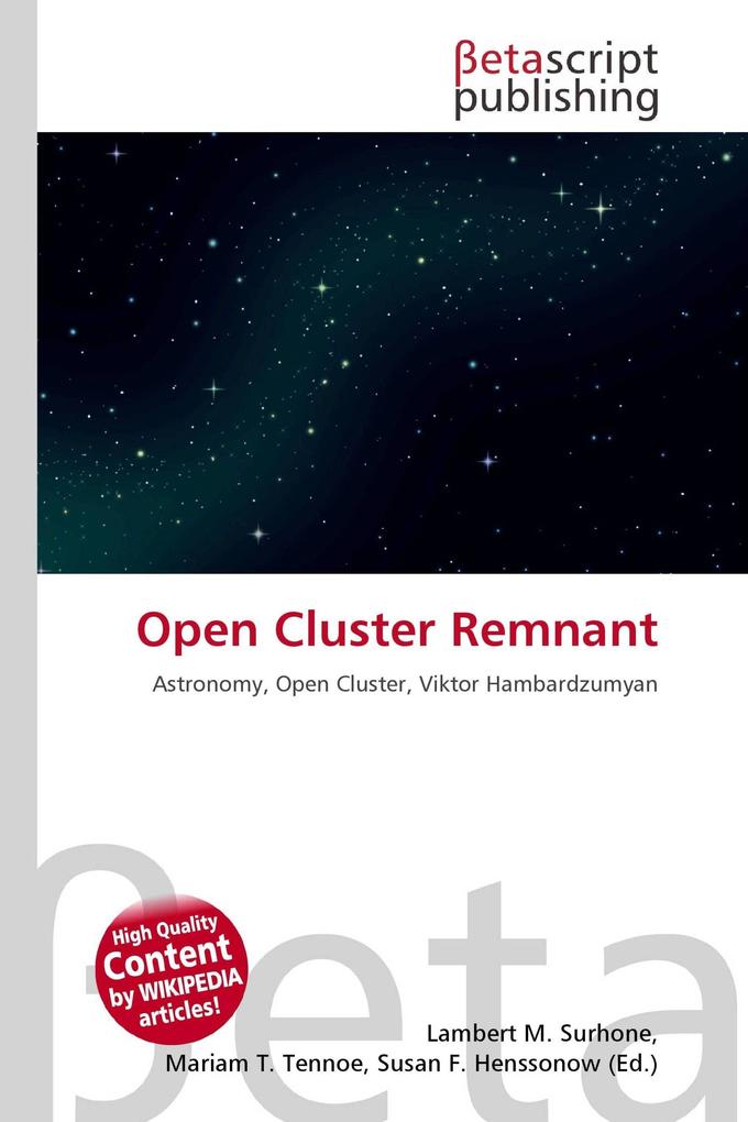 Open Cluster Remnant