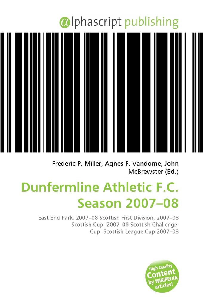 Dunfermline Athletic F.C. Season 2007-08