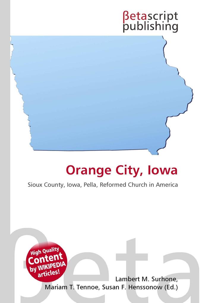 Orange City Iowa