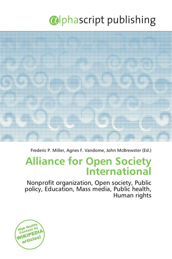 Alliance for Open Society International